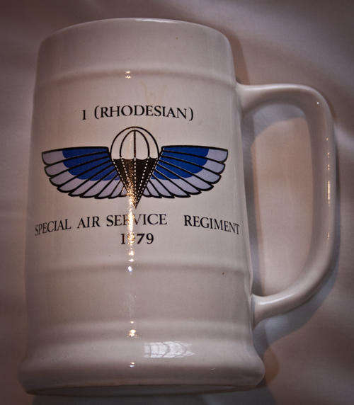 Rhodesian SAS Pottery Mug