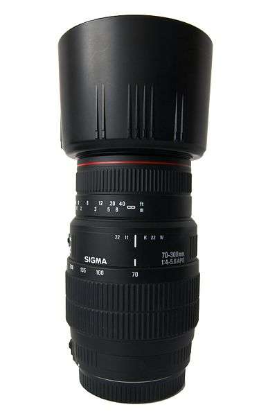 Sigma 70-300mm Canon DG Lens With Macro function