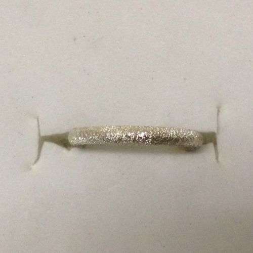 Toe Ring (Sterling Silver 2mm D Shape) Frosted Finish