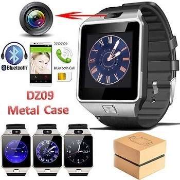DZ09 Smart GSM Phone Watch | Silver & Black
