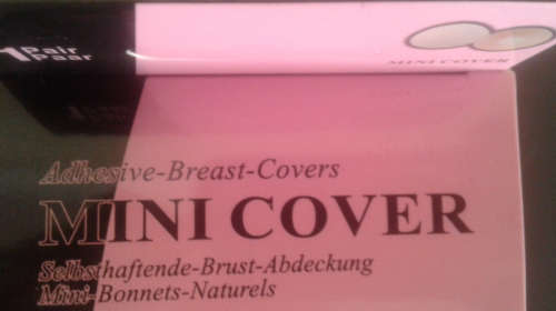 Mini Nipple Cover Material Flesh . Pair x 1
