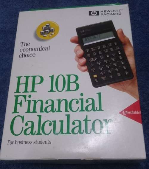 Calculator HP 10B