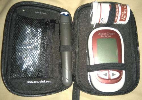 Diabetic Test = Accu Chek