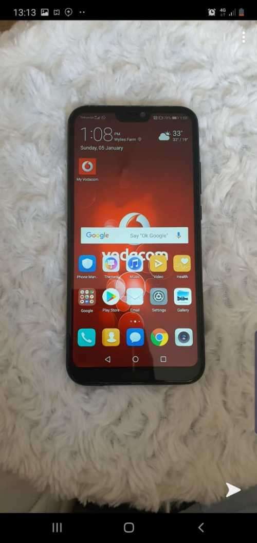 Huawei P20 Lite 64gig black