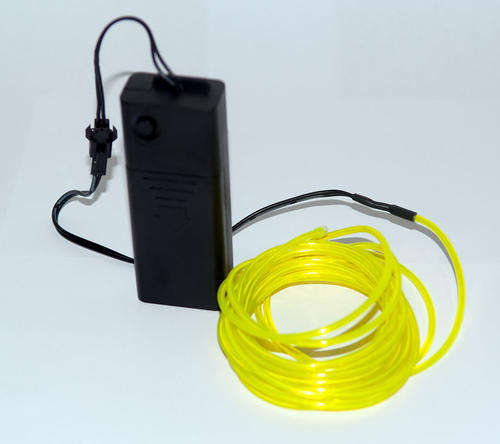 3 Metre EL Wire Kit with Controller - Lime