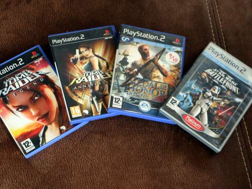 PS2 Adventure/First Person Shooter Game Pack