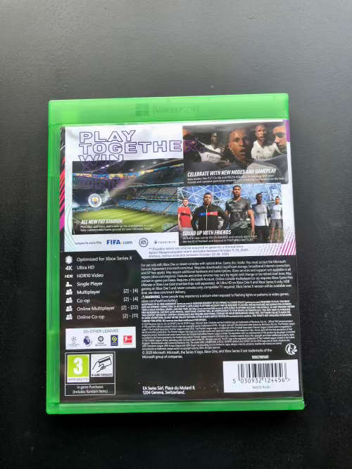 Fifa21 Xbox One game series X/S Microsoft