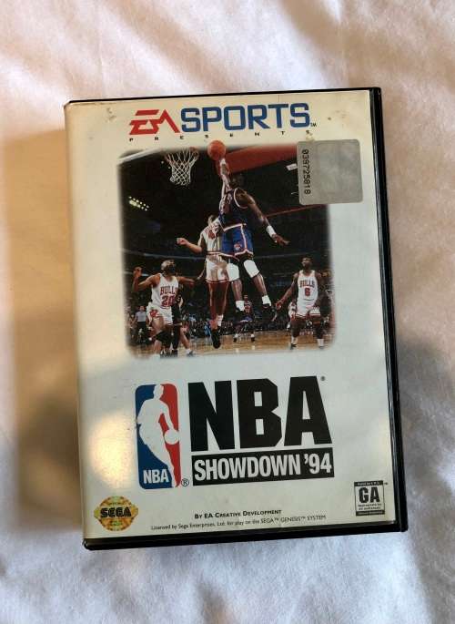 Sega Mega Drive game - NBA Showdown `94 16bit cartridge