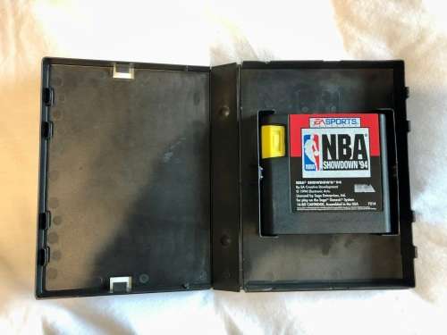 Sega Mega Drive game - NBA Showdown `94 16bit cartridge