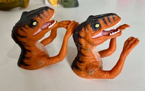 Jurassic Park Lost World finger puppets x 5