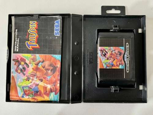 Sega Mega Drive game - Talespin 16bit cartridge CIB