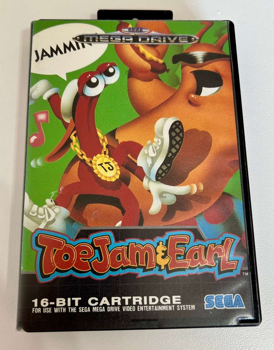Toejam and Earl Sega Mega Drive 16-Bit cartridge