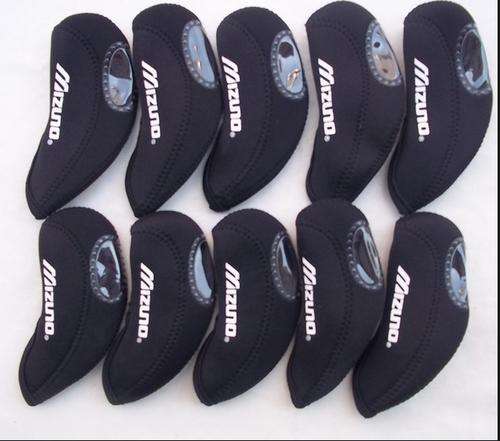Mizuno Golf Iron Covers 10pcs/set Model II Black
