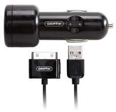 GRIFFIN PowerJolt Car Charger (Black)