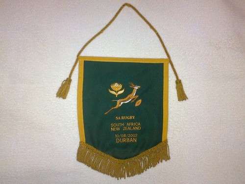 2002 Springbok Rugby Pennant