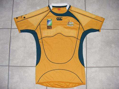RWC 2007 Australia Test replica jersey