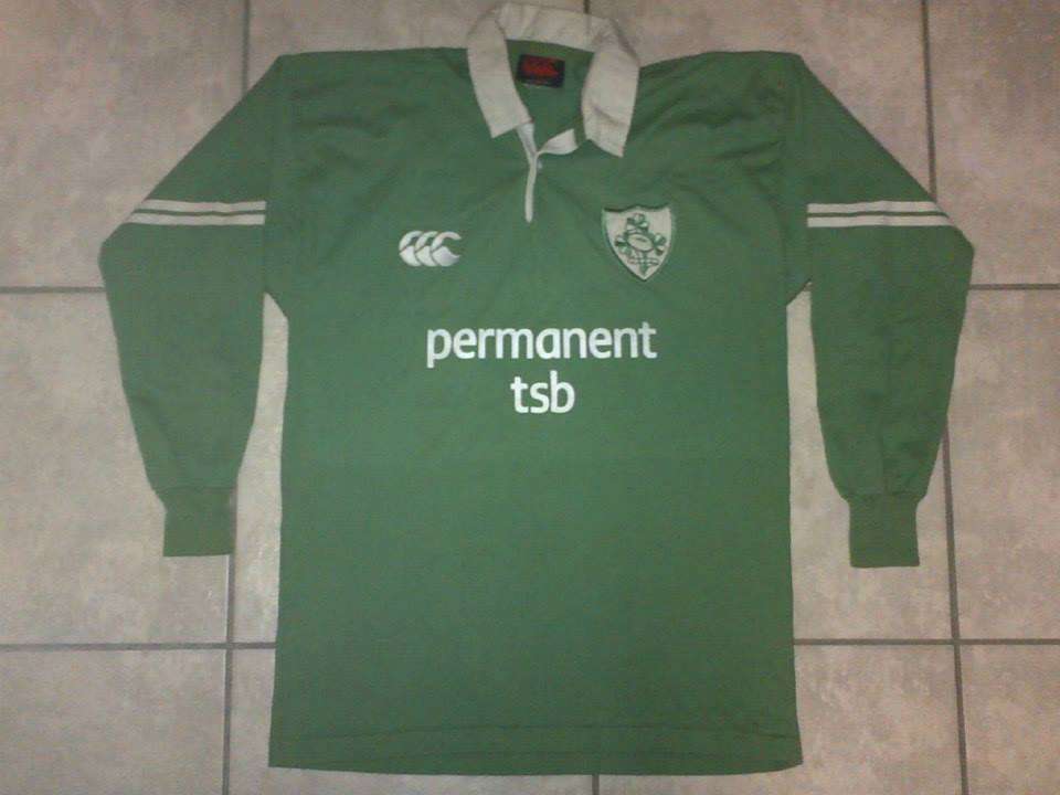 Ireland rugby jersey. Early 2000s
