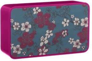 Trendz Portable Mini Speaker for iPhone/iPad/iPod/MP3 Player/Laptop - Pink Oriental Floral