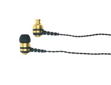 Fischer Audio Golden Wasp In-Ear Headphone with In-Line Multifunction Remote and Microphone