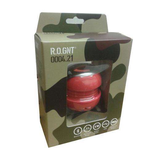 R.O.GNT Bluetooth Capsule Speaker Red