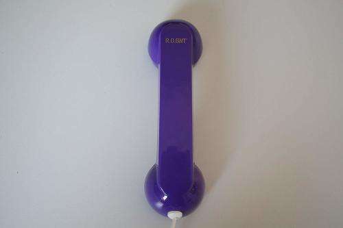 R.O.GNT 0201-32 80dB Portable Handset MP3 Speaker for Smartphone/ iPhone/ Notebook - Purple