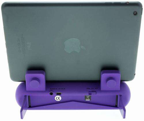 KitSound Tablet and Smartphone Surround Stand- Purple
