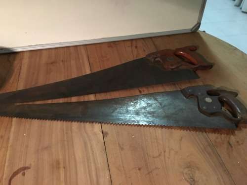 Disston Rip and Crosscut saws