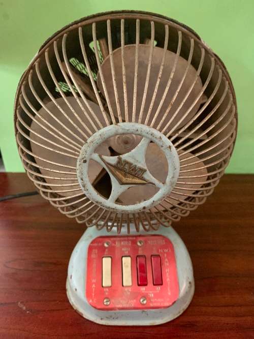 Art Deco Fan Heater