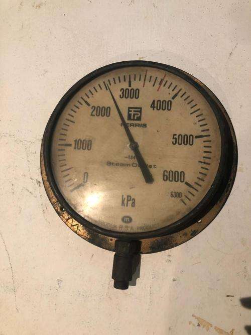 Two Vintage Steam Pressure Gauges