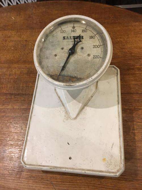 Retro Vintage Salter Bathroom Scale