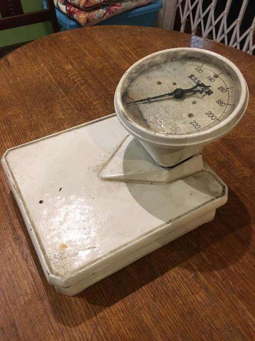 Retro Vintage Salter Bathroom Scale