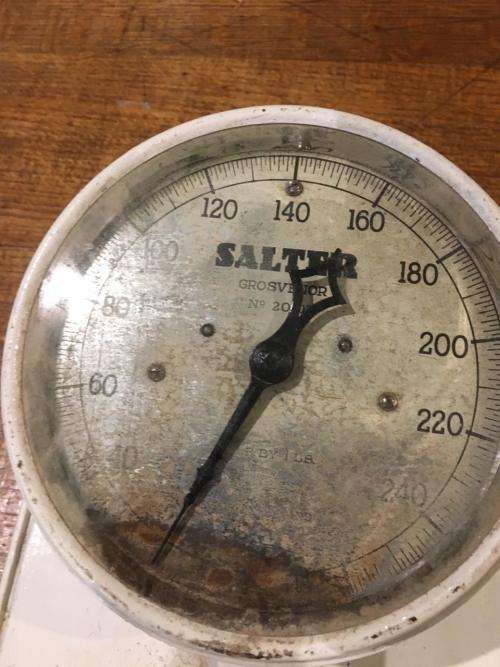Retro Vintage Salter Bathroom Scale
