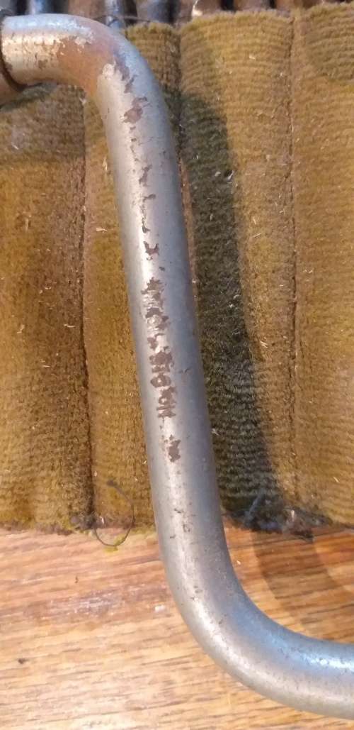 Stanley 10 " ratchet brace and set of bits