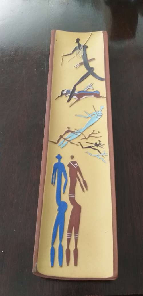 Kalahari pottery wall plaque/dish