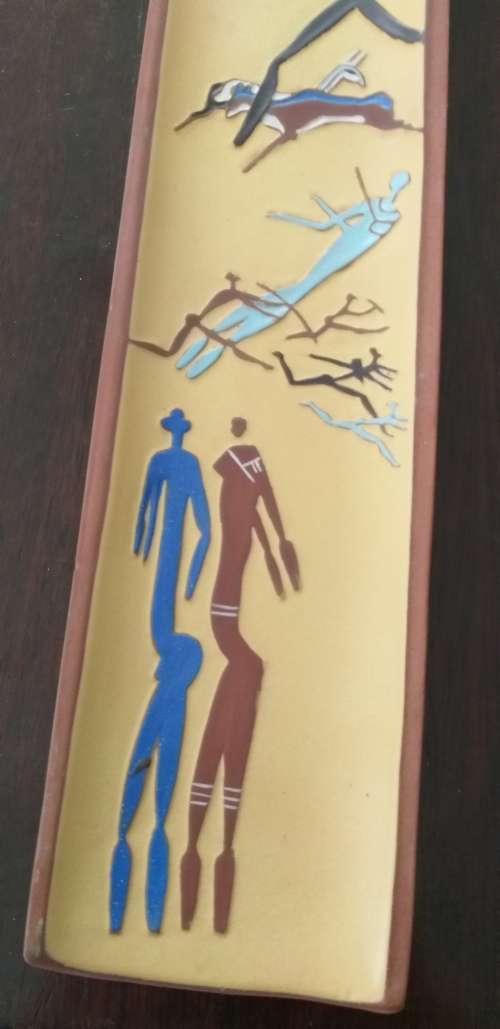 Kalahari pottery wall plaque/dish