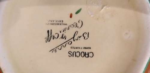 Lovely  Collectable Clarice Cliff Bizarre CROUCUS hand painted bowl