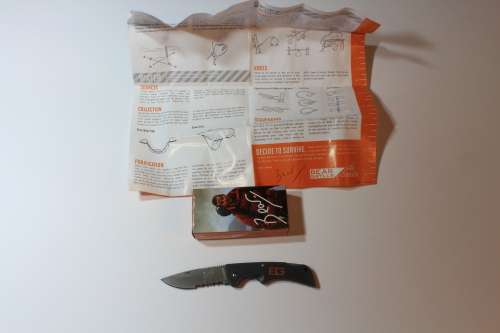 Bear Grylls Books and Knife Package Deal