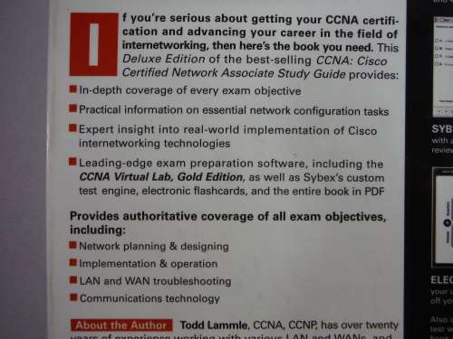 CCNA Study Guide : Exam 640-801 - Deluxe Edition with CCNA Virtual Lab Software