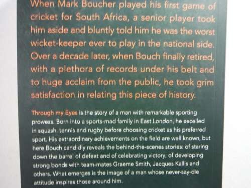 Bouch : Through My Eyes - Mark Boucher