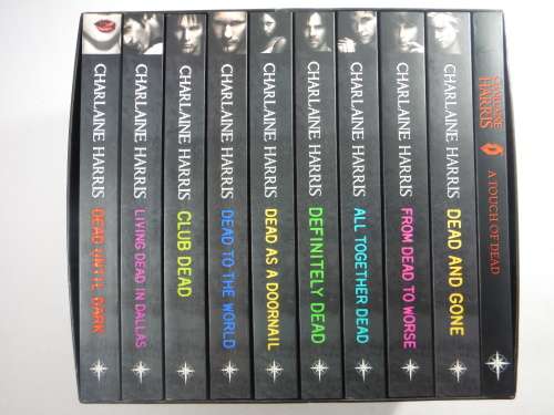 Box Set of Ten Sookie Stackhouse Novels - TrueBlood - Charlaine Harris
