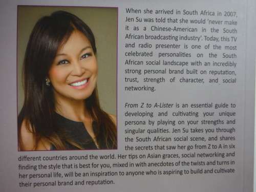 From Z to A-Lister : How To Build Your Personal Brand - Jen Su - Signed Copy
