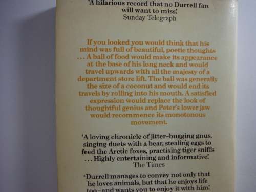 Three Gerald Durrell Novels at a Reduced Price