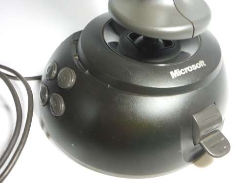 Microsoft Sidewinder Joystick for PC : 8 Button and Throttle. Good Working Condition.