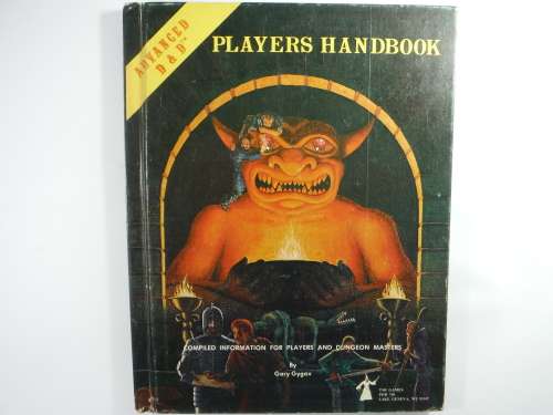 Advanced Dungeons & Dragons Players Handbook (1980) - Gary Gygax  A Rare Find!