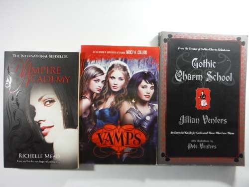 Gothic Book Bundle : Vampire Academy - Vamps - Gothic Charm School