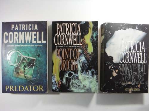 Patricia Cornwell Book Bundle : Predator - Point of Origin - Unnatural Exposure