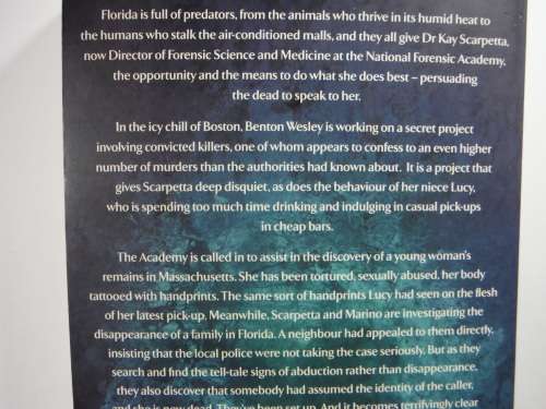 Patricia Cornwell Book Bundle : Predator - Point of Origin - Unnatural Exposure