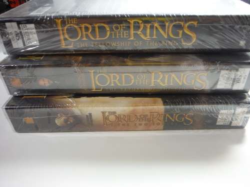 Lord of the Rings Trilogy on VHS. Brand New and Sealed in Plastic