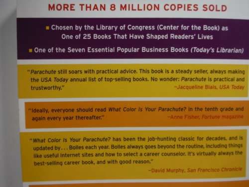 What Color is Your Parachute? - Richard Nelson Bolles