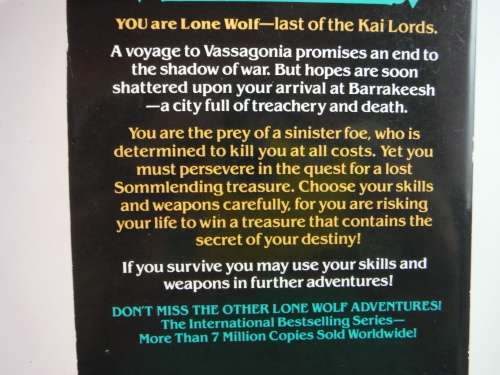 Shadow on the Sand : A Lonewolf Role Playing Adventure - Joe Dever